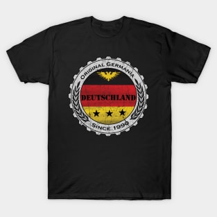Bierdeckel Flagge Germany Deutschland T-Shirt
